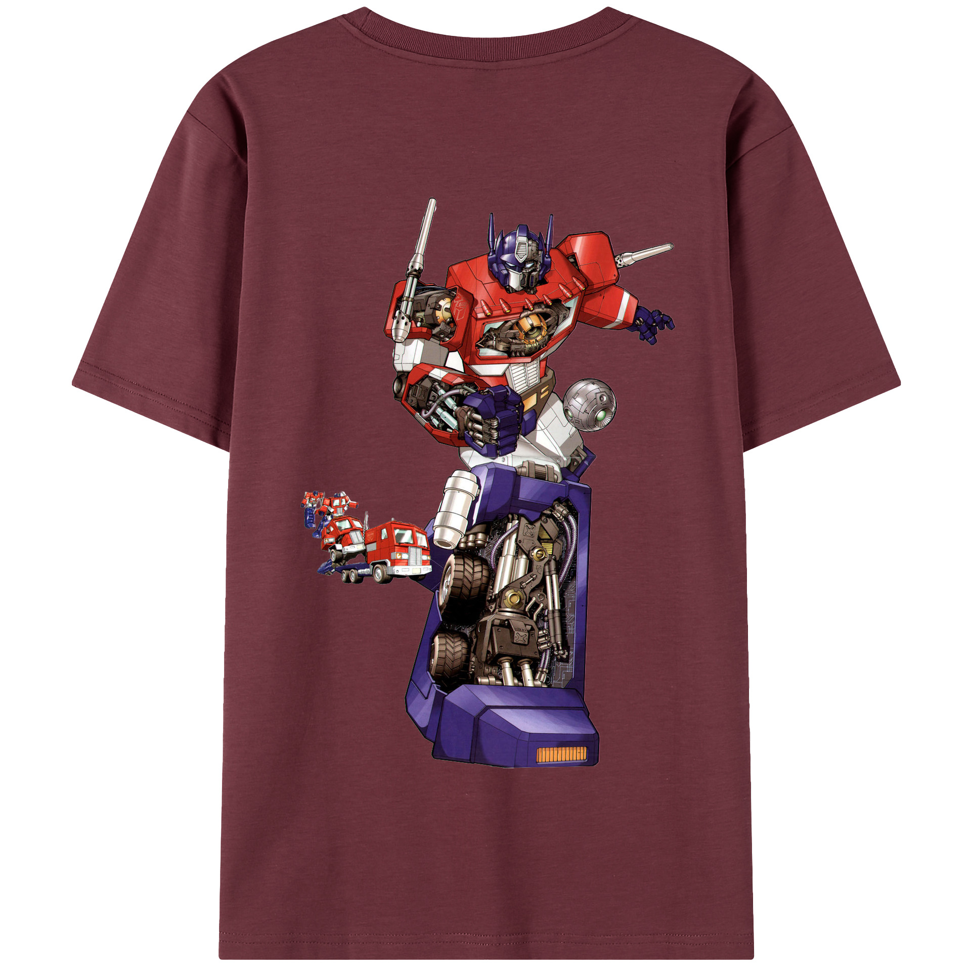 （画像用）  綿100％半袖Tシャツ（背面プリント）
